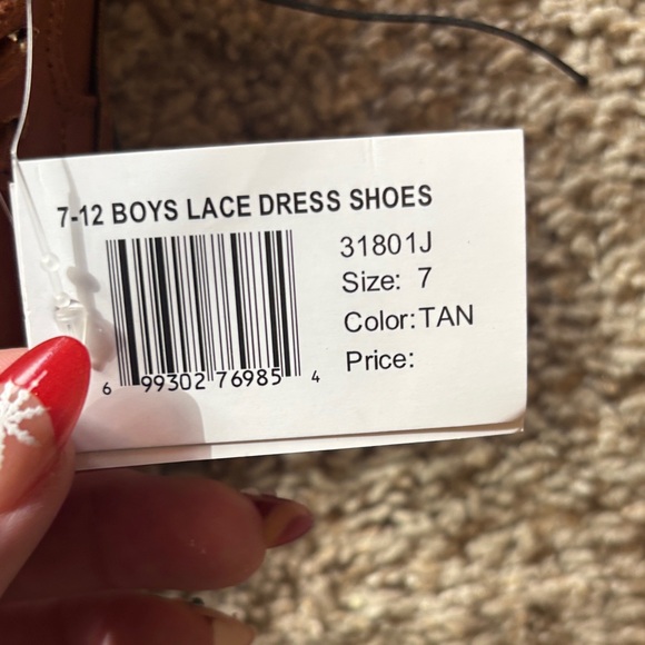 Josmo Tan Men's Oxford Shoes - Picture 5 of 5